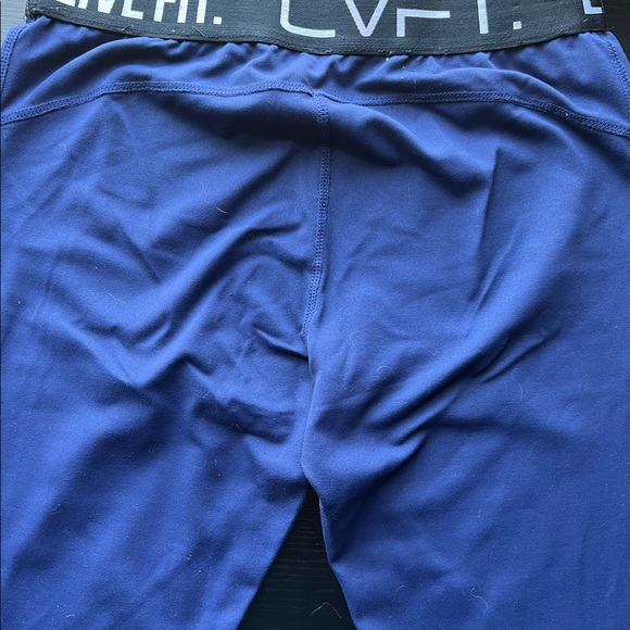 Live Fit LVFT Retro Boom Leggings - Midnight Blue - Large - Picture 3 of 6